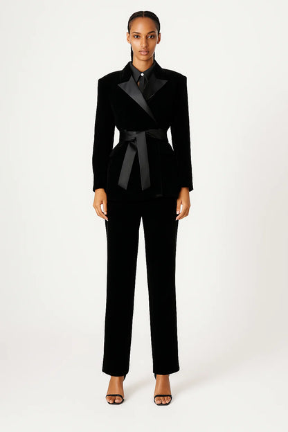 Veste Femme Velours | Élégante Et Structurée | Idéale Pour Une Soirée Ou Un Événement Habillé