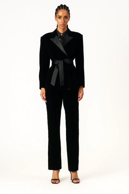 Veste Femme Velours | Élégante Et Structurée | Idéale Pour Une Soirée Ou Un Événement Habillé