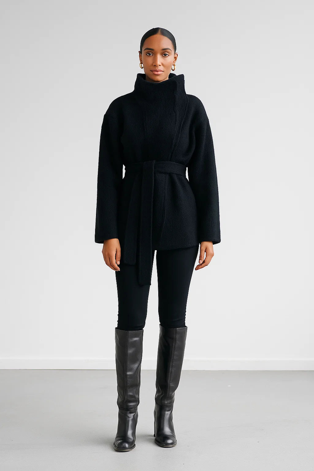 Veste Femme | Coupe Oversize Ceinturée | Parfaite Pour Un Look Chic Et Décontracté