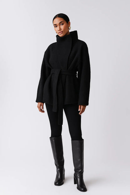 Veste Femme | Coupe Oversize Ceinturée | Parfaite Pour Un Look Chic Et Décontracté