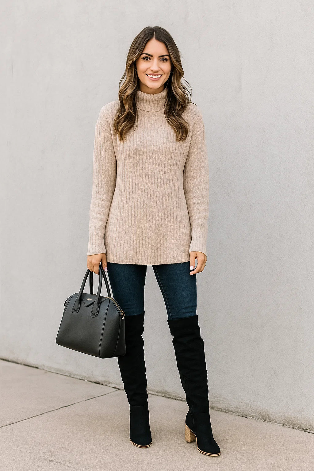 Bottes Hautes | Élégantes Et Polyvalentes | Parfaites Pour Une Sortie En Ville