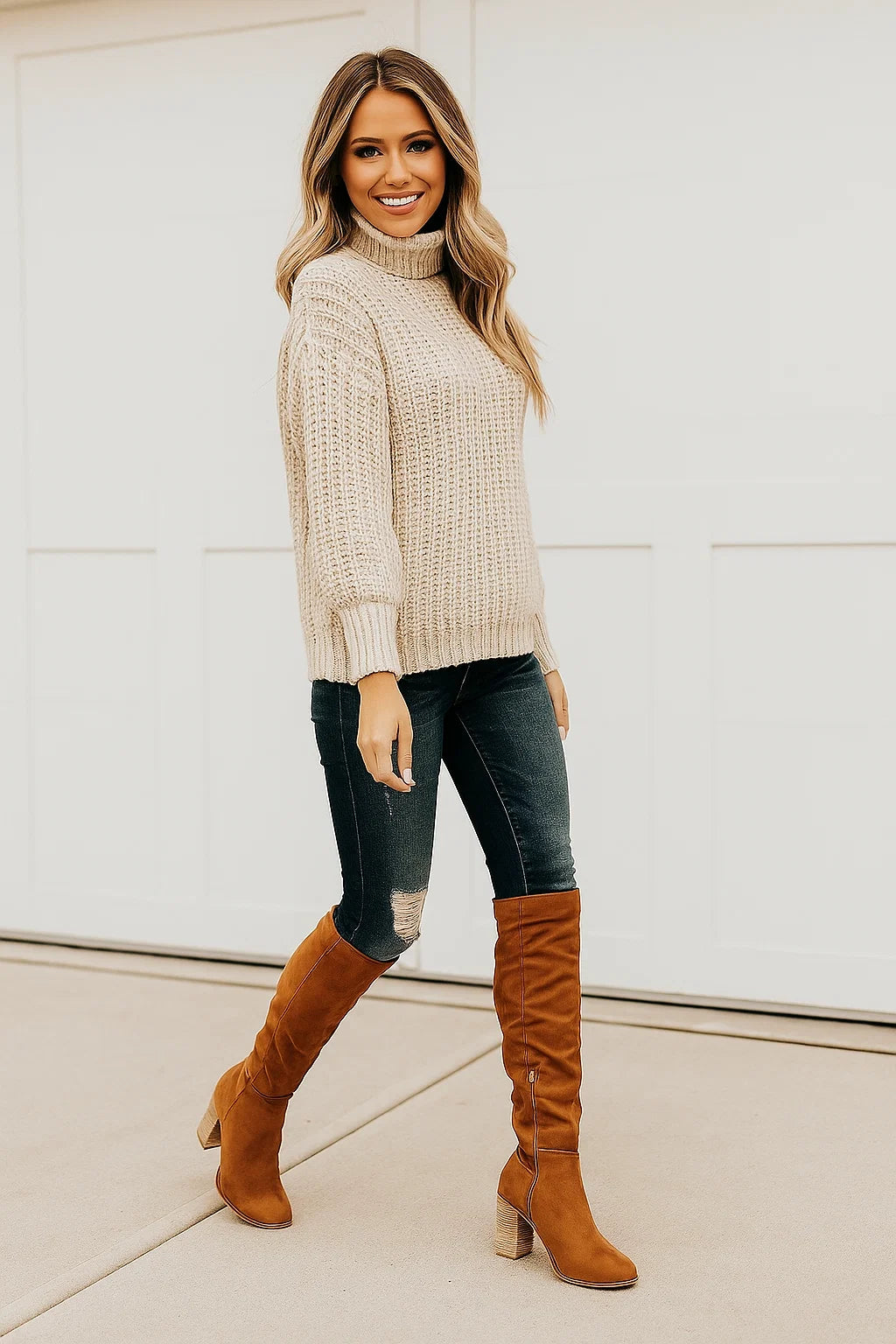 Bottes Hautes | Élégantes Et Polyvalentes | Parfaites Pour Une Sortie En Ville