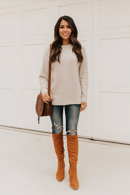 Bottes Hautes | Élégantes Et Polyvalentes | Parfaites Pour Une Sortie En Ville