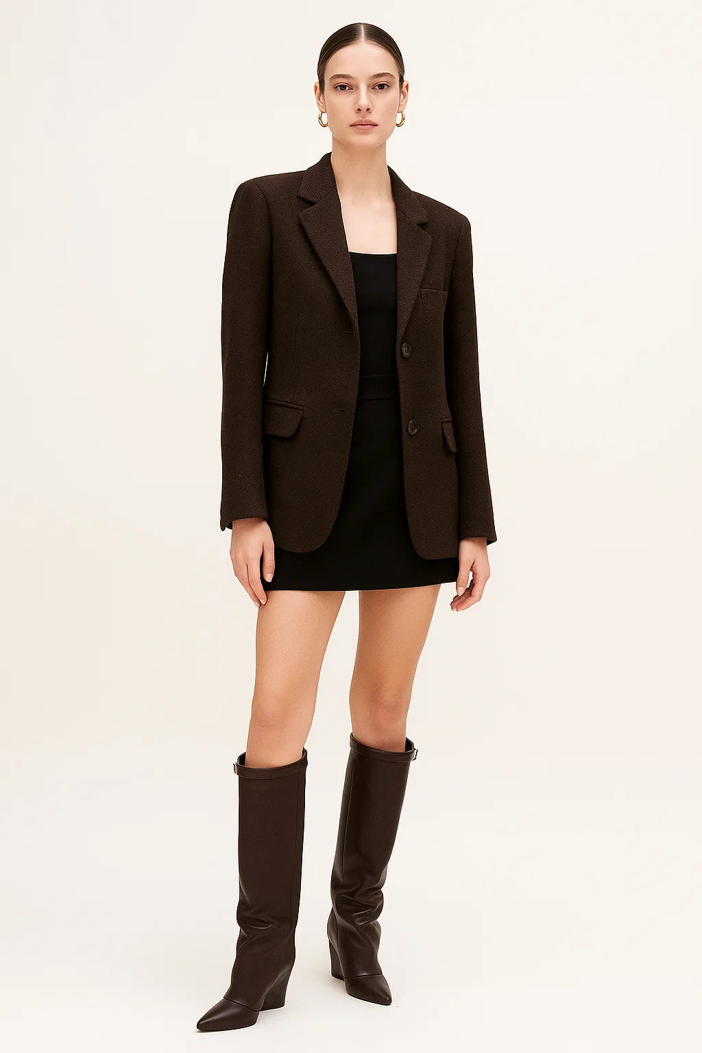 Bottes Hautes | Talon Intégré Et Bout Pointu | Parfaites Pour L’automne Et Les Looks Habillés