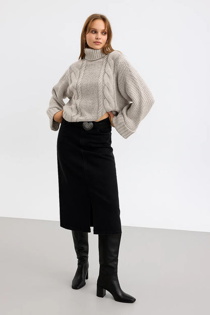 Pull Femme | Acrylique | Torsadé Et Douillet Pour L’Hiver