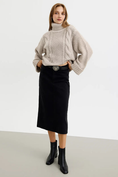 Pull Femme | Acrylique | Torsadé Et Douillet Pour L’Hiver