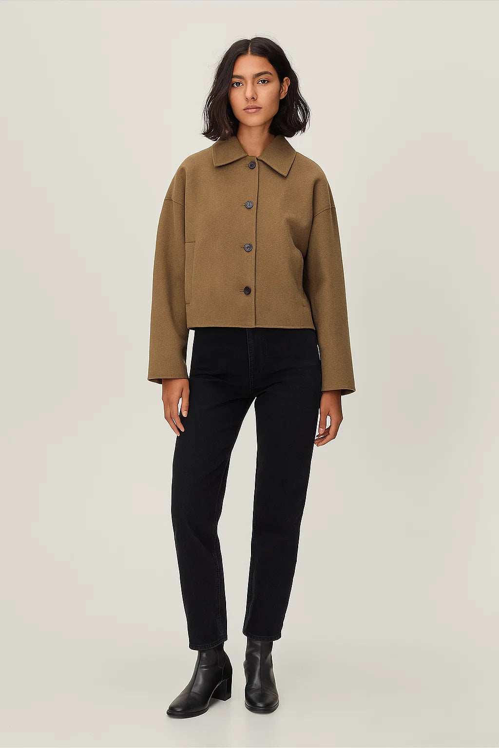 Veste Femme | Laine Recyclée Et Polyester | Élégante Et Éco-Responsable Pour L’Hiver