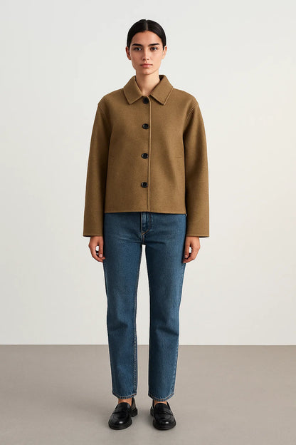 Veste Femme | Laine Recyclée Et Polyester | Élégante Et Éco-Responsable Pour L’Hiver