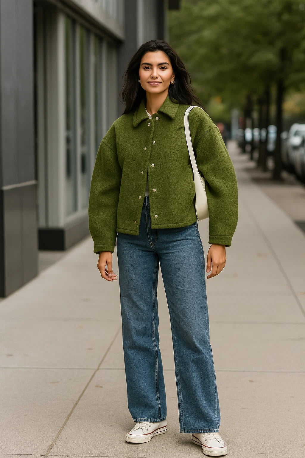 Veste Oversize Femme | Tissu Doux En Polyester Haut De Gamme | Parfaite Pour Un Look Urbain Décontracté