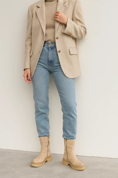 Bottes Fourrées Femme | Suédine Douce Et Intérieur Effet Mouton | Parfaites Pour L’Hiver