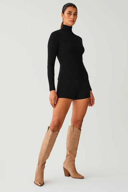 Bottes Western Femme | Talon Épais Et Embout Métallique | Style Cowgirl Chic Pour L’Hiver