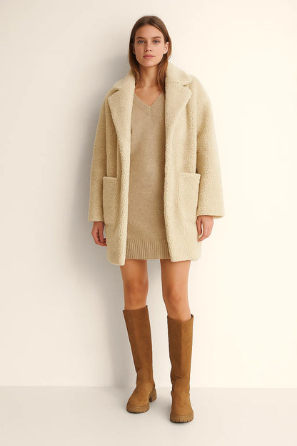 Bottes Hautes Femme | Effet Suédine Et Semelle Crantée | Look Minimaliste Pour L’Hiver