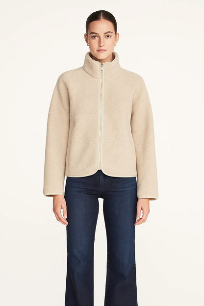 Veste Femme | Sherpa Ultra Douce En Polyester | Parfaite Pour L’Hiver Et Les Looks Décontractés