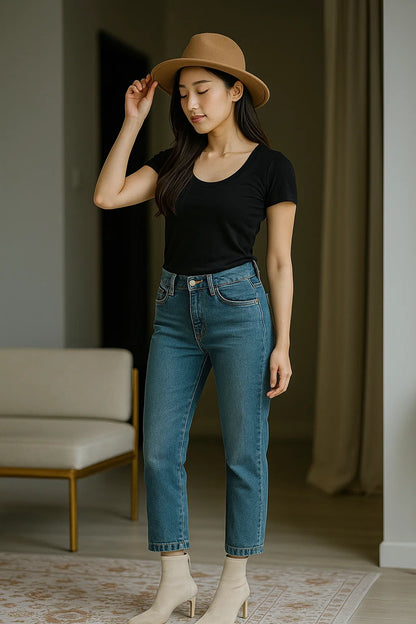 Bottes Femme | Talon Fin Élégant | Douces Et Féminines | Pour Le Quotidien Ou Les Sorties Habillées