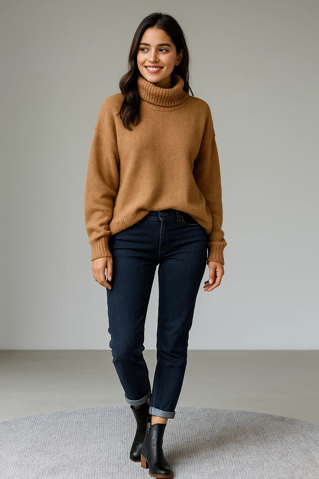 Bottes Femme | Cuir Synthétique PU | Confortables Et Élégantes | Pour Le Quotidien En Automne-Hiver