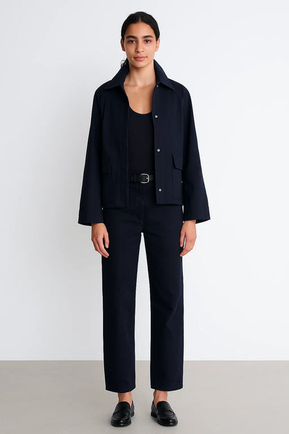 Veste Femme | Coton Extensible Et Légère | Idéale Pour Le Quotidien Et La Mi-Saison