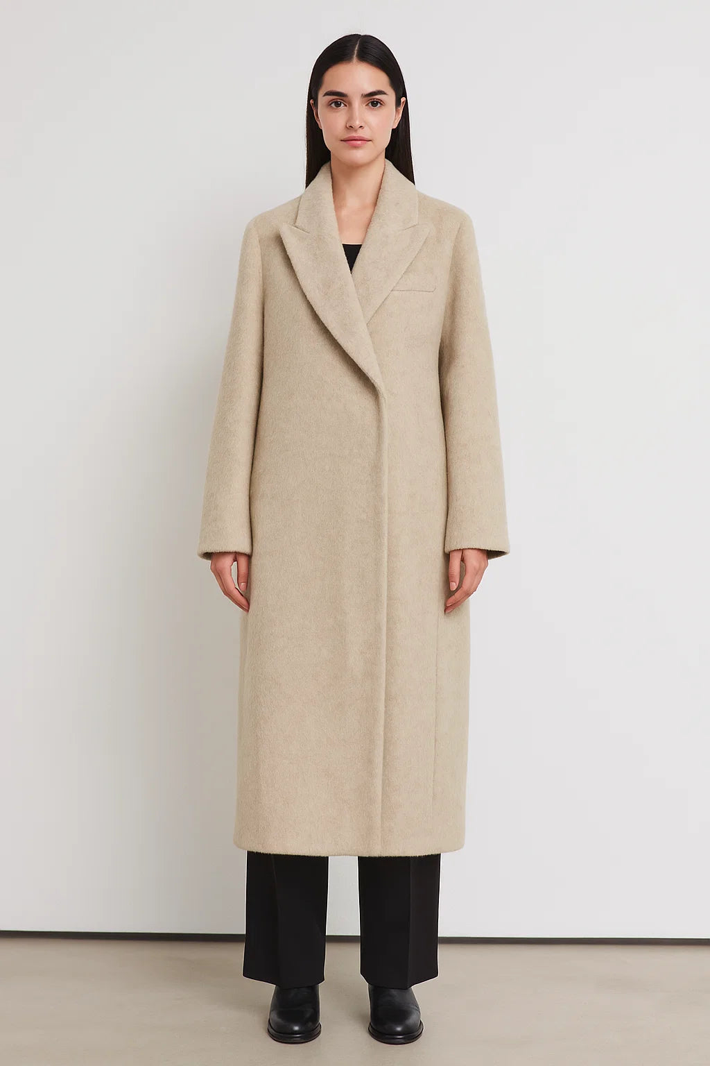 Manteau Femme | Laine Naturelle | Élégant Et Chaud Pour L’Hiver
