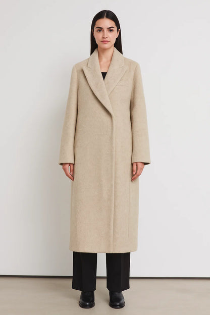 Manteau Femme | Laine Naturelle | Élégant Et Chaud Pour L’Hiver
