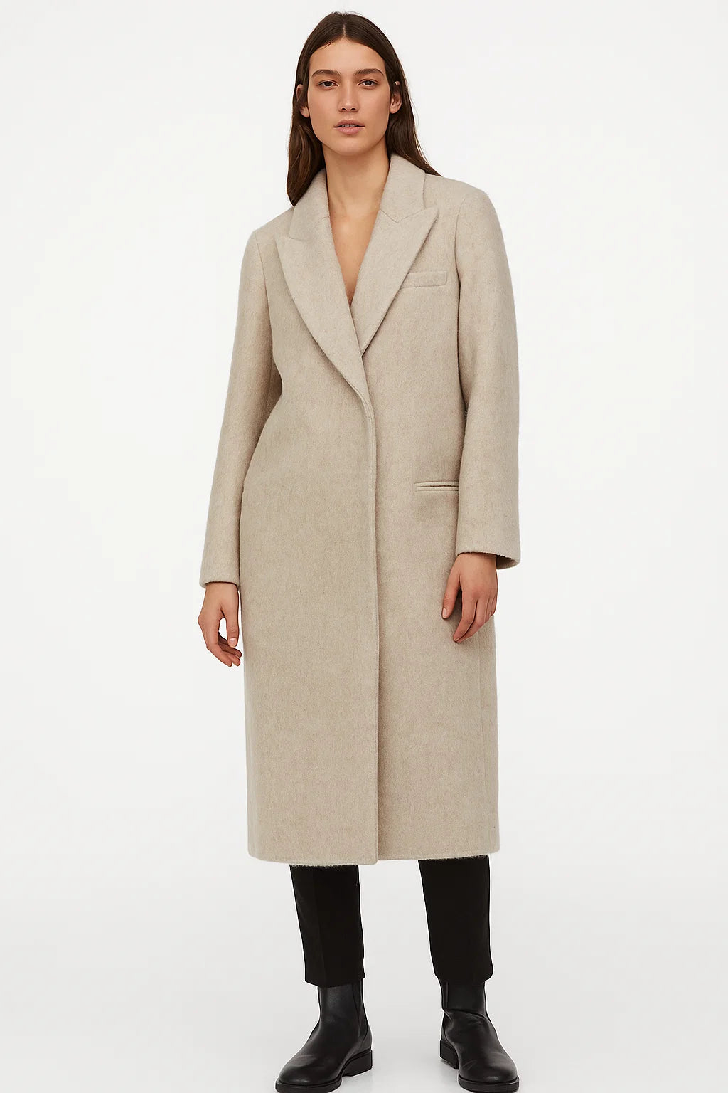 Manteau Femme | Laine Naturelle | Élégant Et Chaud Pour L’Hiver