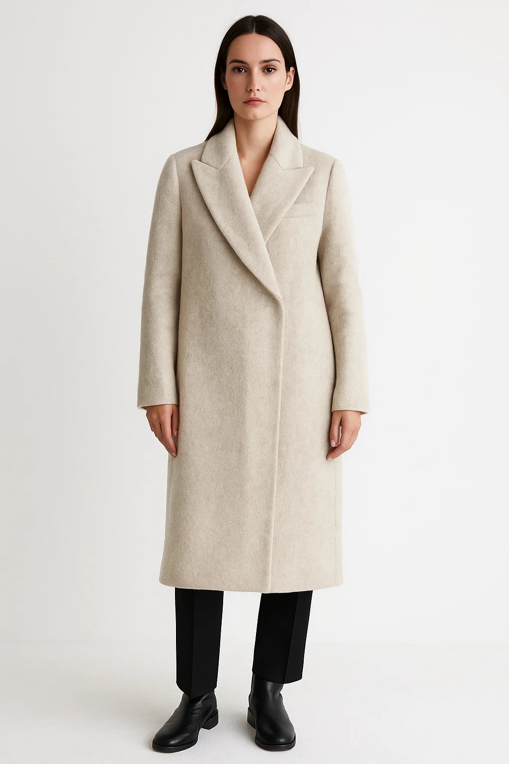 Manteau Femme | Laine Naturelle | Élégant Et Chaud Pour L’Hiver