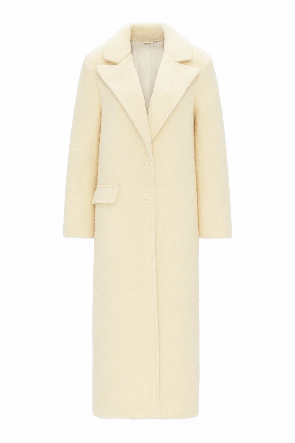 Manteau Long Effet Peluche