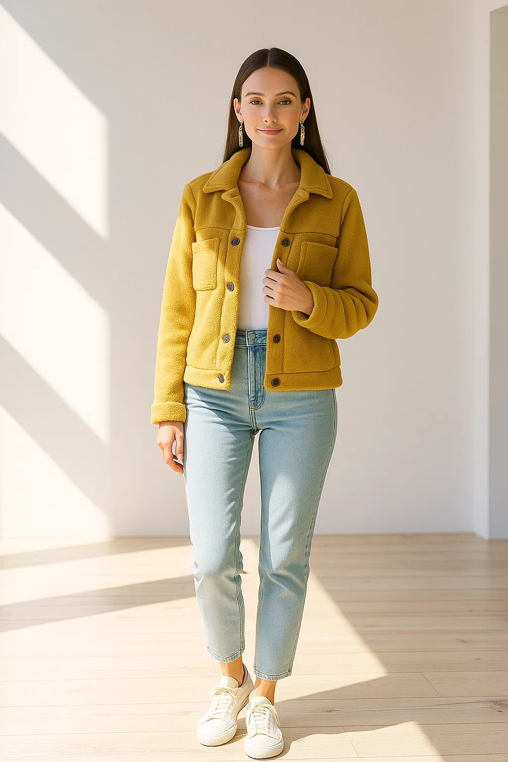 Veste Décontractée Boxy