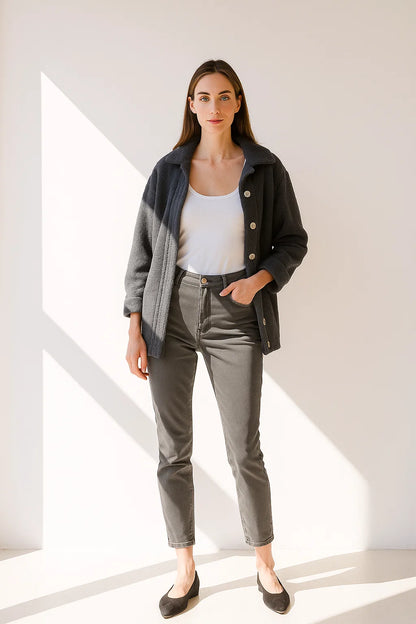 Veste Décontractée Boxy