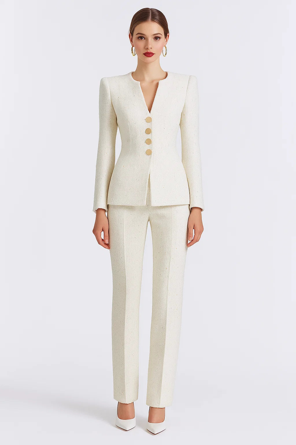 Ensemble Tailleur en Tweed