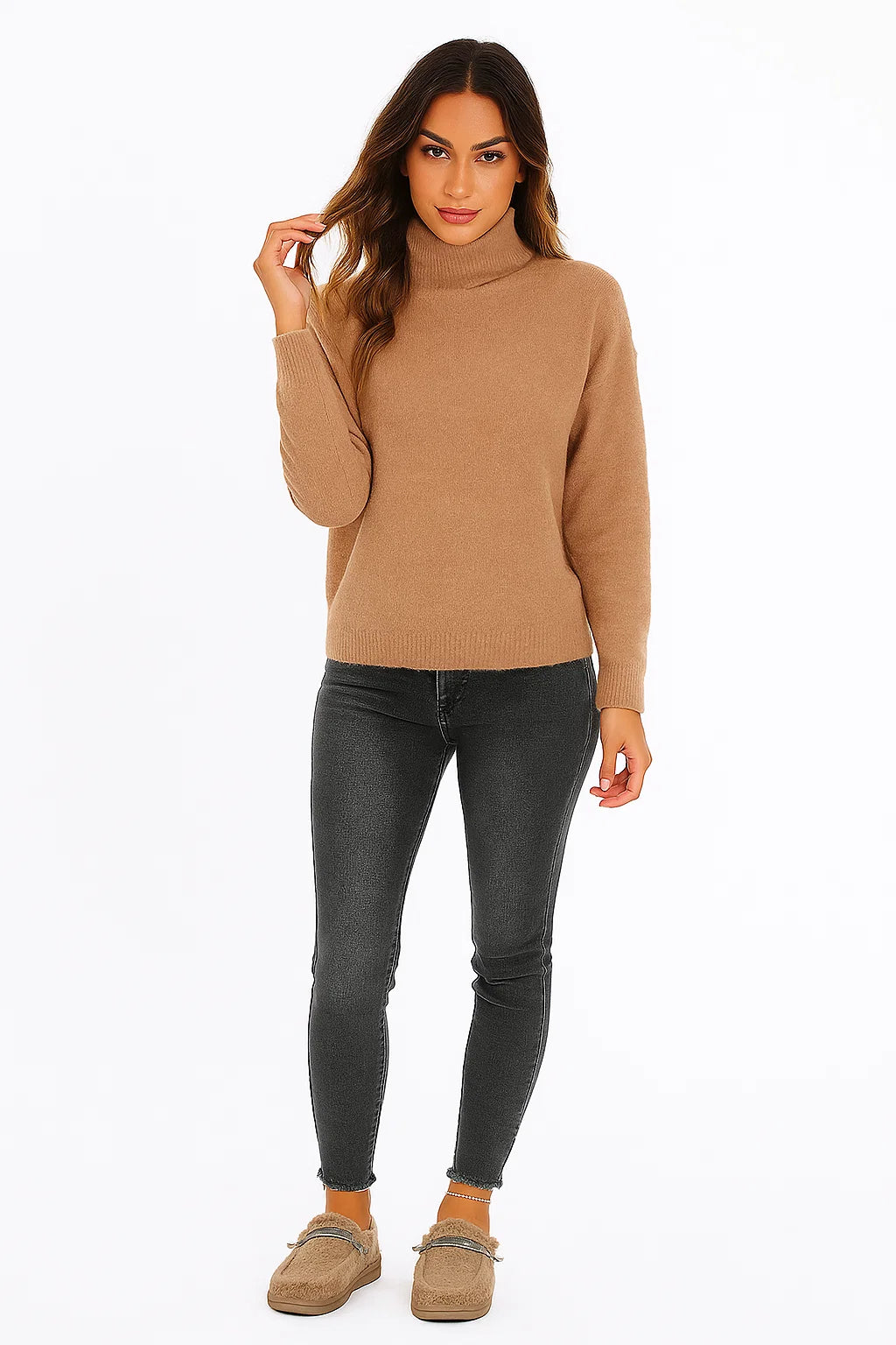 Mocassins Effet Sherpa Confort