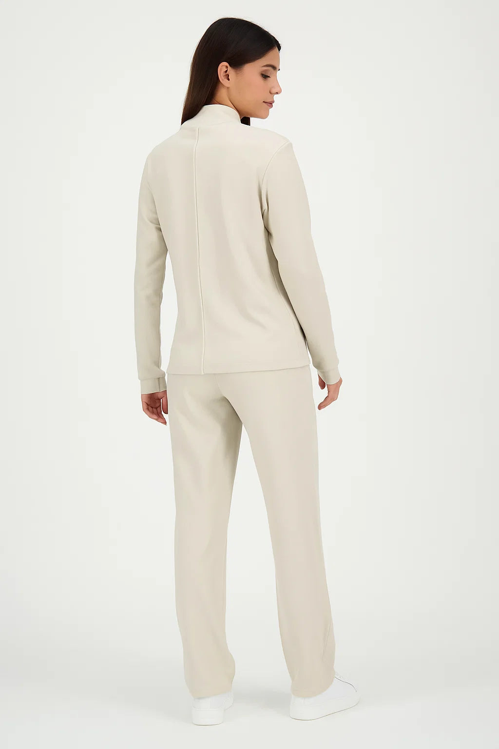 Sweat Minimaliste à Col Montant