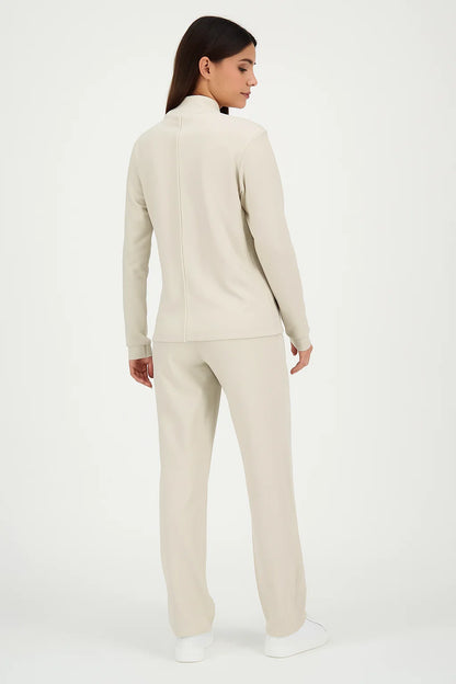 Sweat Minimaliste à Col Montant