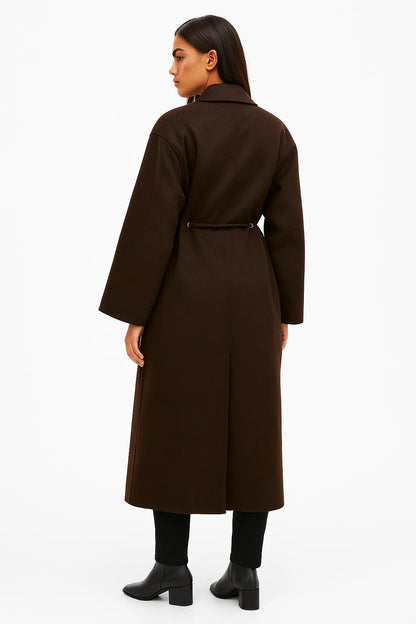 Manteau Long en Laine