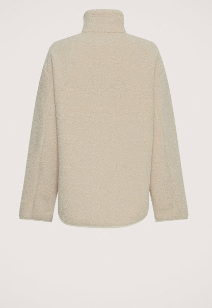 Veste Femme | Sherpa Ultra Douce En Polyester | Parfaite Pour L’Hiver Et Les Looks Décontractés