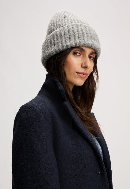 Manteau Femme | Droit En Laine Mélangée | Élégance Classique Pour L’Hiver