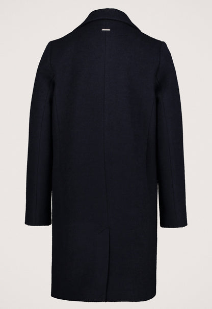 Manteau Femme | Droit En Laine Mélangée | Élégance Classique Pour L’Hiver