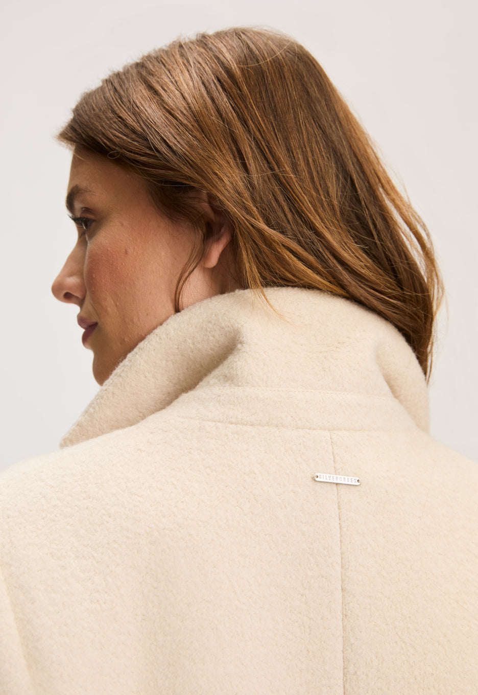 Manteau Femme | Droit En Laine Mélangée | Idéal Pour Les Looks D’Hiver Élégants