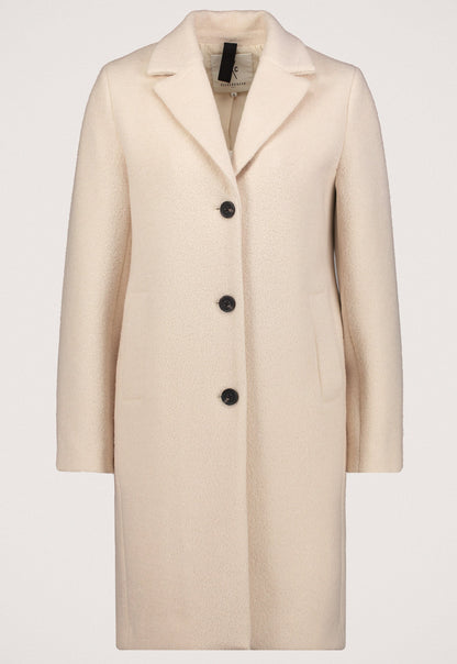 Manteau Femme | Droit En Laine Mélangée | Idéal Pour Les Looks D’Hiver Élégants