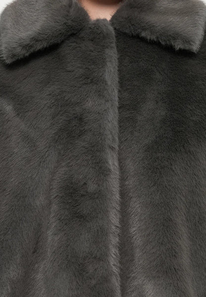 Cape Femme | Fausse Fourrure Douce | Idéale Pour L’Hiver Et Les Looks Sophistiqués