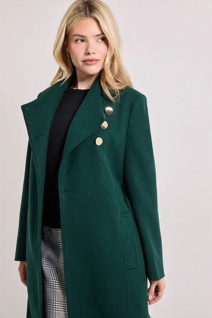 Manteau Femme | Élégant Et Ceinturé | Idéal Pour l’Automne Et l’Hiver