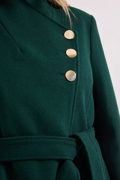 Manteau Femme | Élégant Et Ceinturé | Idéal Pour l’Automne Et l’Hiver