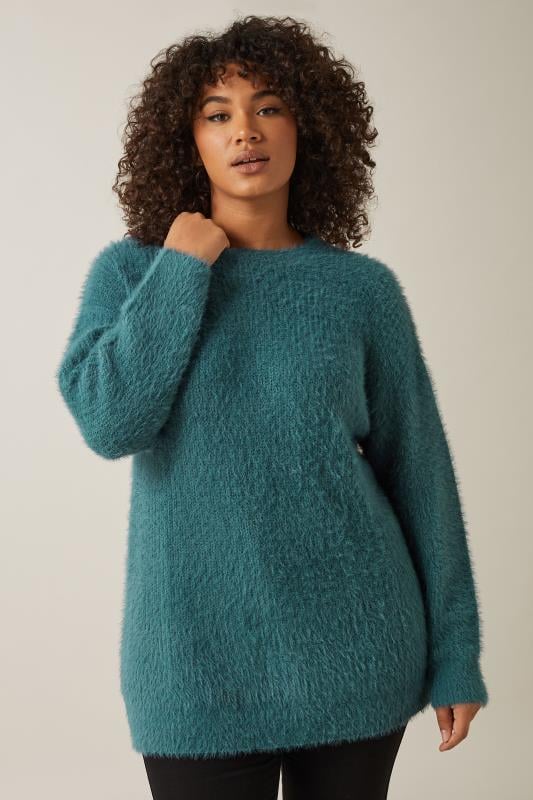 Pull Long Fluffy | Maille Ultra Douce et Confortable | Parfait pour les Journées Froides et Cosy