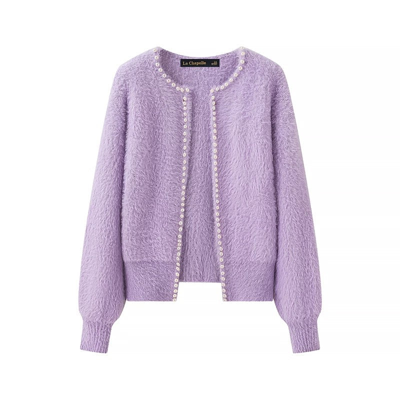 Cardigan Femme | Maille Duveteuse Et Légère | Coupe Ouverte Et Confortable | Parfait Pour Un Look Décontracté Et Tendance