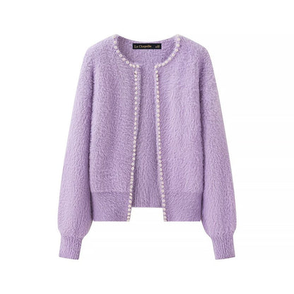 Cardigan Femme | Maille Duveteuse Et Légère | Coupe Ouverte Et Confortable | Parfait Pour Un Look Décontracté Et Tendance