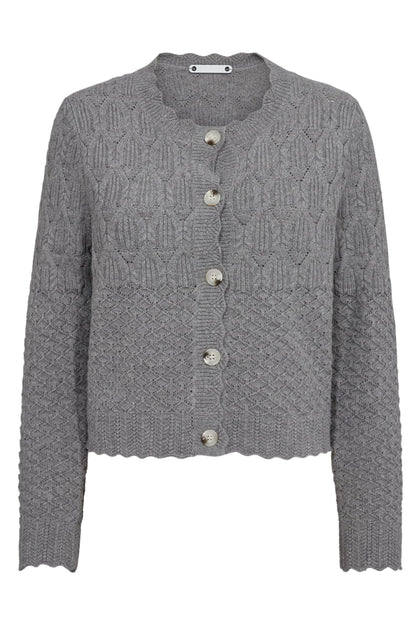 Cardigan en Maille Ajourée