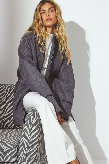 Veste Femme | Ceinturée Et Moderne | Parfaite Pour La Mi-Saison