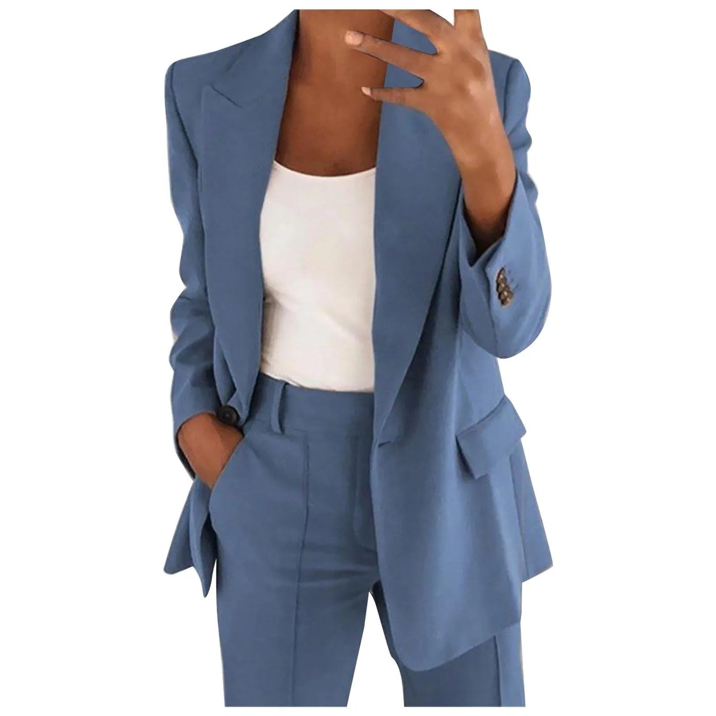 Blazer Femme | Tissu Premium Et Structuré | Beige Élégant Pour Look Chic Et Professionnel