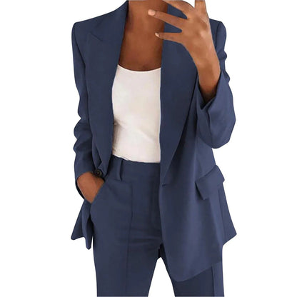 Blazer Femme | Tissu Premium Et Structuré | Beige Élégant Pour Look Chic Et Professionnel