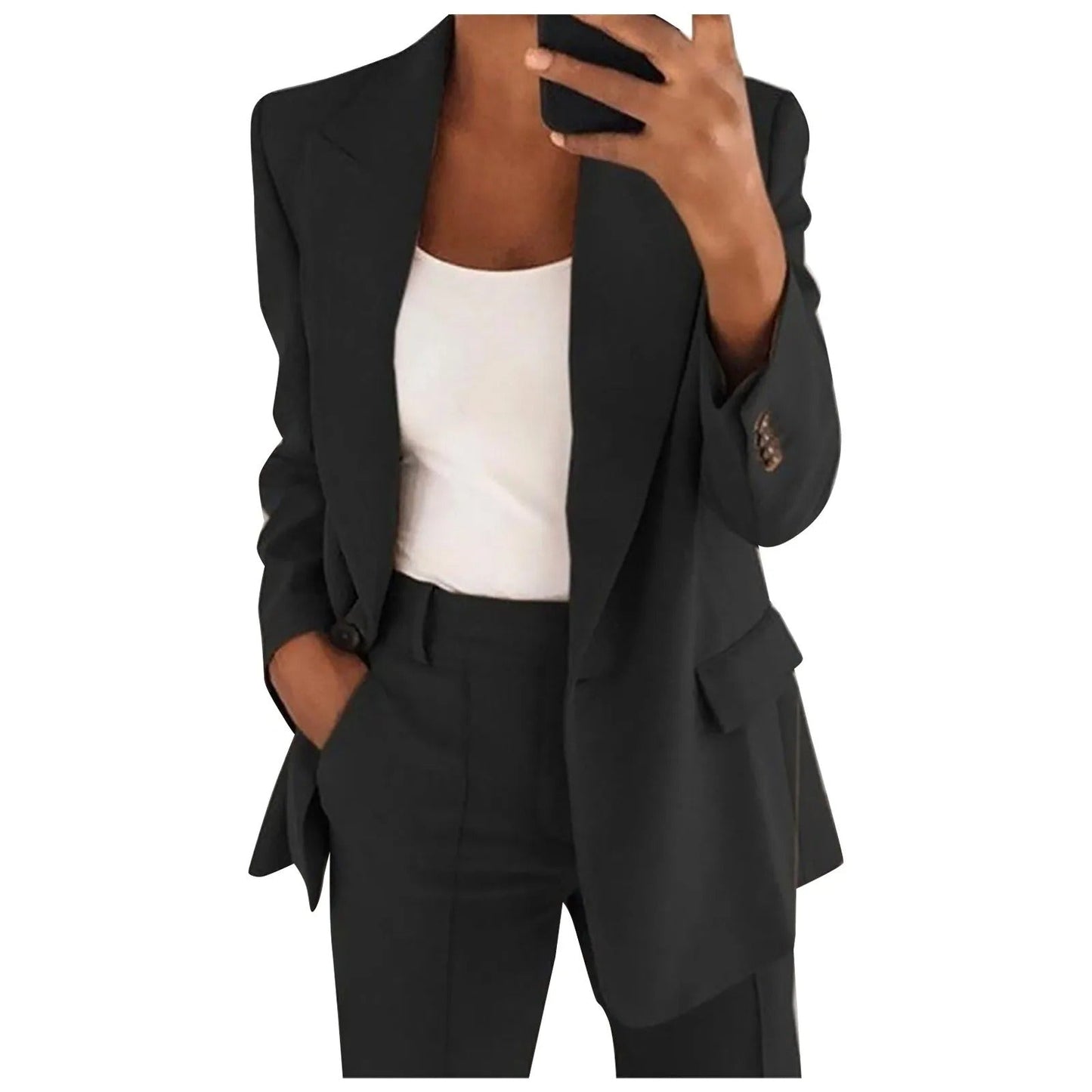Blazer Femme | Tissu Premium Et Structuré | Beige Élégant Pour Look Chic Et Professionnel