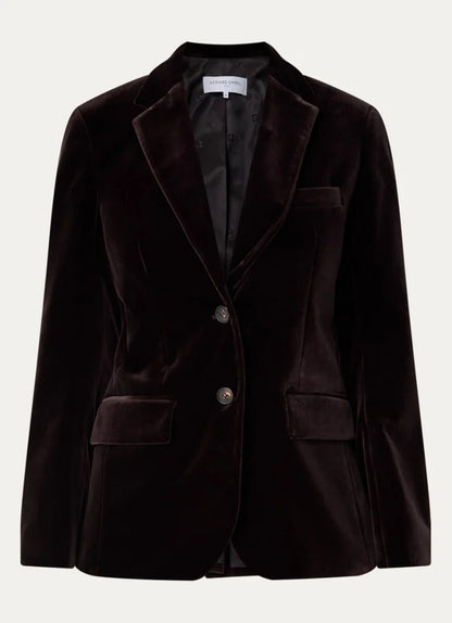 Blazer Femme Velours | Coton Stretch | Élégant Et Confortable | Parfait Pour Les Tenues Habillées Ou Casual-Chic