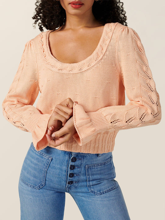 Pull Ajouré | Maille Douce et Élégante | Idéal pour les Journées Décontractées